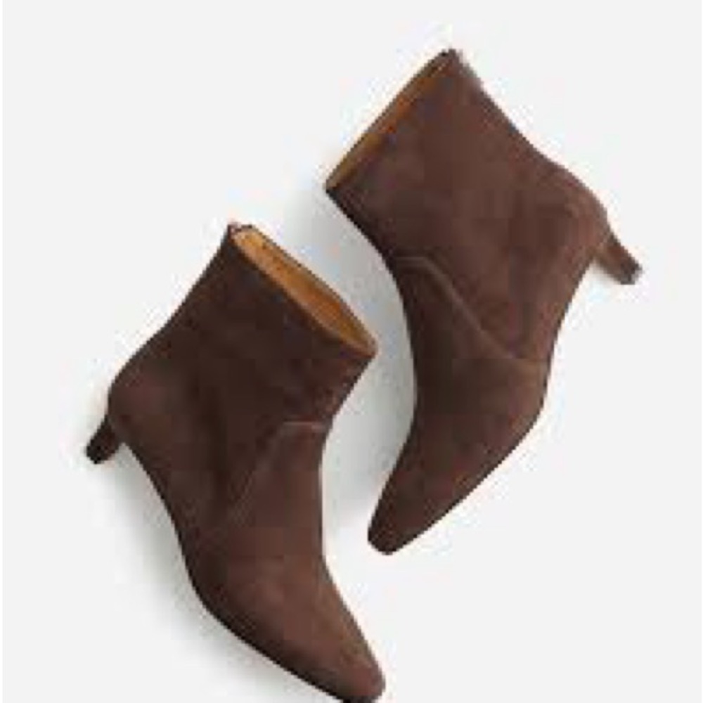 Madewell The Dimes Kitten-Heel Boot NR863